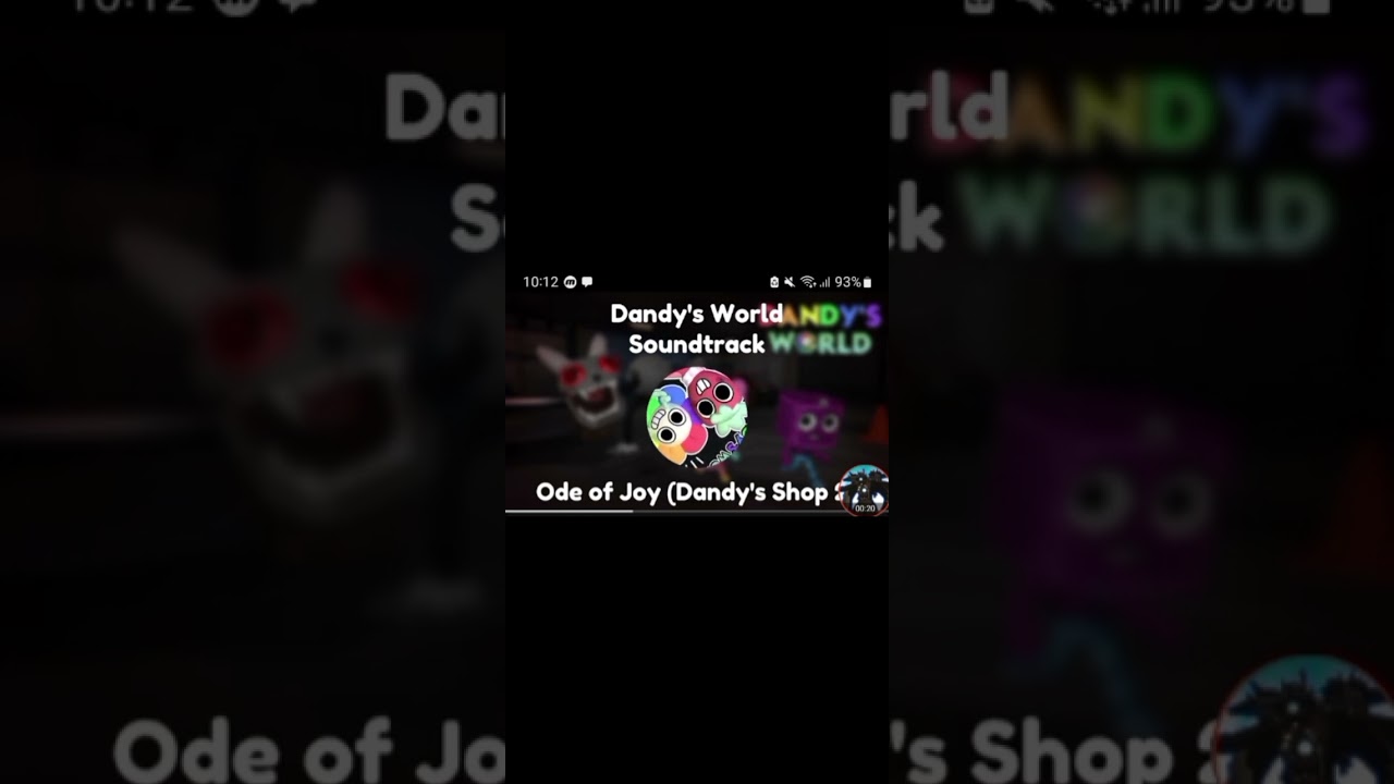 Ode of Joy - Dandy's world ( read the description )