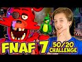 FNAF 7: ЧЕЛЛЕНДЖ 50/20 на Выбывание Аниматроников ФНАФ в честь 100 000 подписчиков! 13+