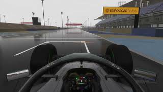 F1 2022 rfactor 2 gameplay with some fails