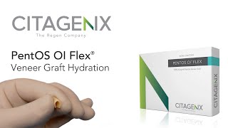 100% Allograft Flexible Veneer Graft Pentos Oi Flex Citagenix Inc.