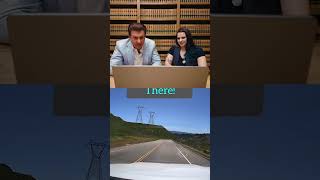 #Shorts: ACCIDENT ATTORNEY REACTS to Bad Driving in Bakersfield - Wrong Way Driver in Rural Area