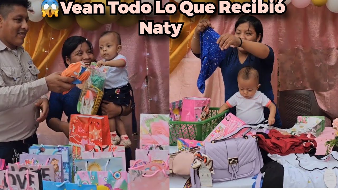 Wow😲 Vean Todos Los Regalos🎁 Que Recibió Naty👧