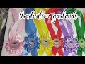 DIY garlands tutorial| How to make easy garlands for graduation 🎓✨🎗️