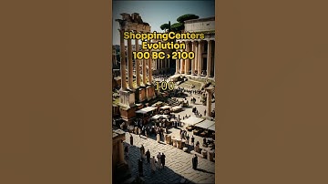The Evolution of Shopping Centers: 100 BC to 2100!