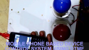 MOBILE PHONE BASED DEVICE CONTROL SYSTEM USING DTMF TONES