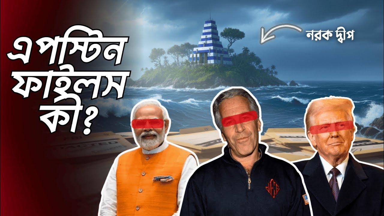 এপস্টিন ফাইলস। আমেরিকার সবচেয়ে ভয়ংকর কেলেঙ্কারী!  Epstein Files Explained Bangla।