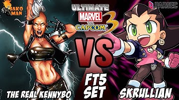 UMVC3 Parsec FT5 Set - The Real Kennybo VS Skrullian (Tron/Hulk/Sentinel)