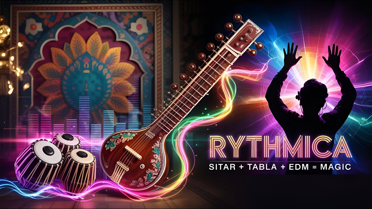 Rythmica | Energetic Indian Fusion Dance Track | Sitar + Tabla + EDM Bass 🔥