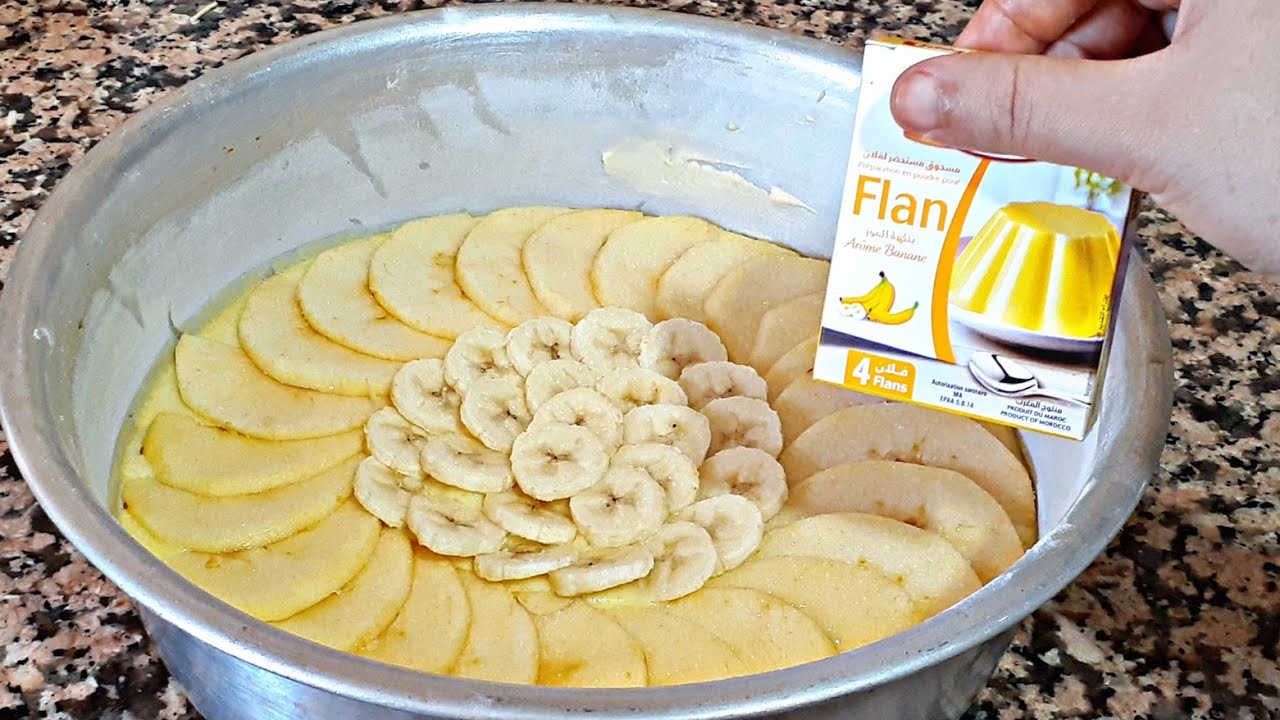 جيت وجبت الجديد🥰كيك هشيش و اقتصادي بالتفاح بيبضة وكاس دقيق بمذاق خرافي و بمكون يعطيها لذة وخفة 😍👌