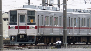 【館林津覇リニューアル状況】東武東上線 10030系 11637F+11442Fのうち 11442Fは4両固定で本線横留置