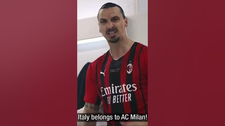 Zlatan Ibrahimović - ''Italy Belongs to A.C. Milan''