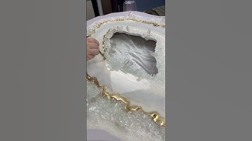 Free Form Geode Art Course Behind The Scenes Look
