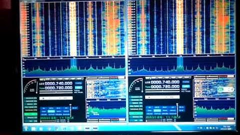 S9 C and SDR IQ with the same antenna as the antenna can receive AM can