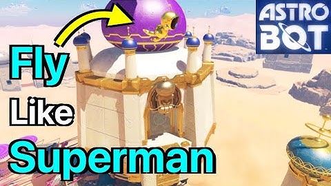 Astro Bot: Fly Like Superman (Djinny of the Lamp)