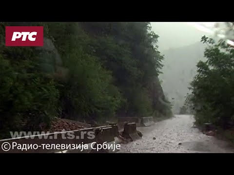 Kiša i grad veličine lešnika pogodili Ovčarsko-kablarsku klisuru