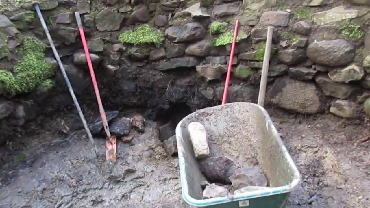 Japanese Charcoal Pit Kiln Drainage YouTube