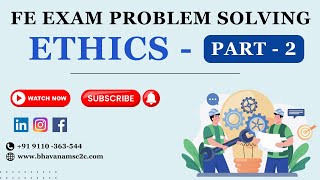 Civil FE Practice Problems Ethics Part 2 | FE Civil Review 2024