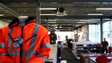 Bedrijfskleding productgroepfilm