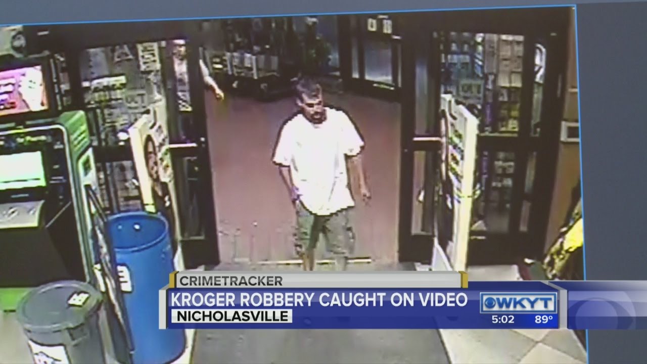 Man asks for change, robs Nicholasville Kroger cashier YouTube