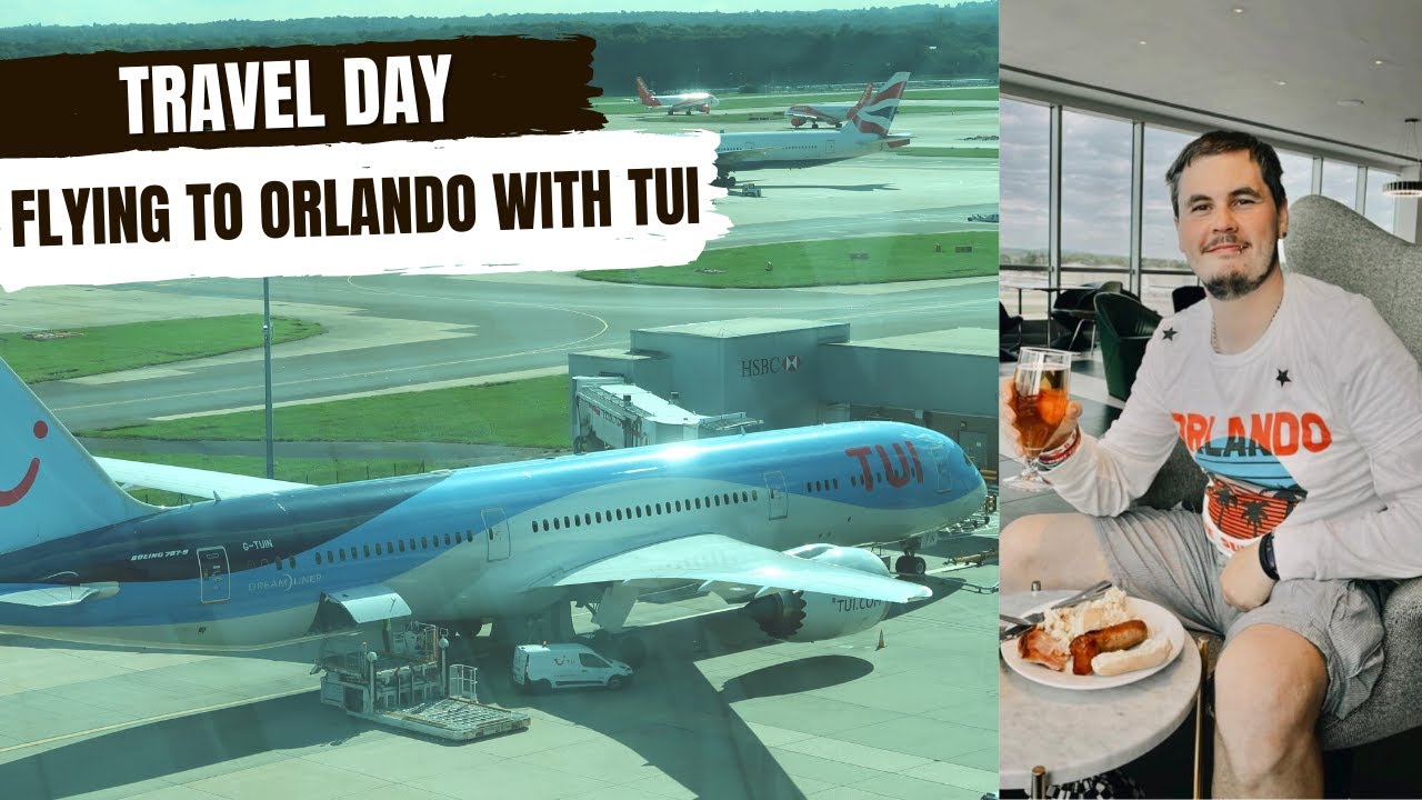 TRAVEL DAY - Flying to ORLANDO with TUI September 2022