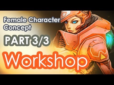 How to Concept a Game Character in Photoshop PART 3 - How to Concept a Game Character in Photoshop PART 3