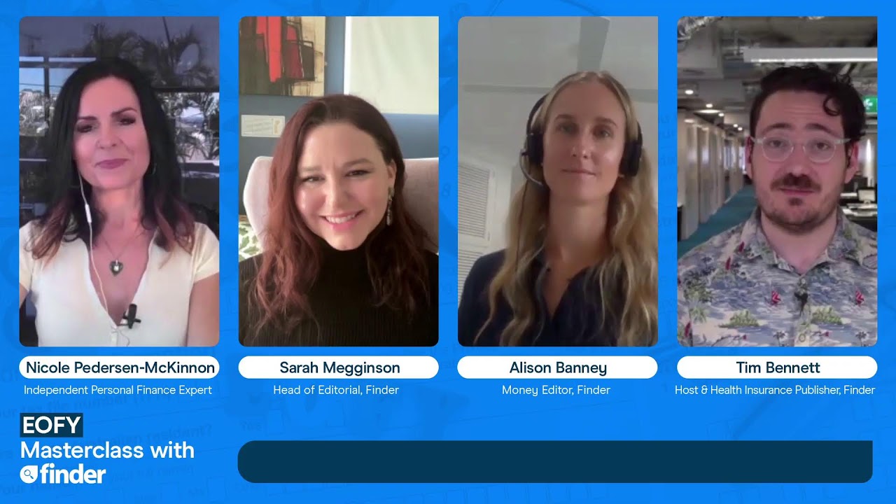 Free EOFY Masterclass with Finder (Tax, Energy, Super, Money Tips & More!)