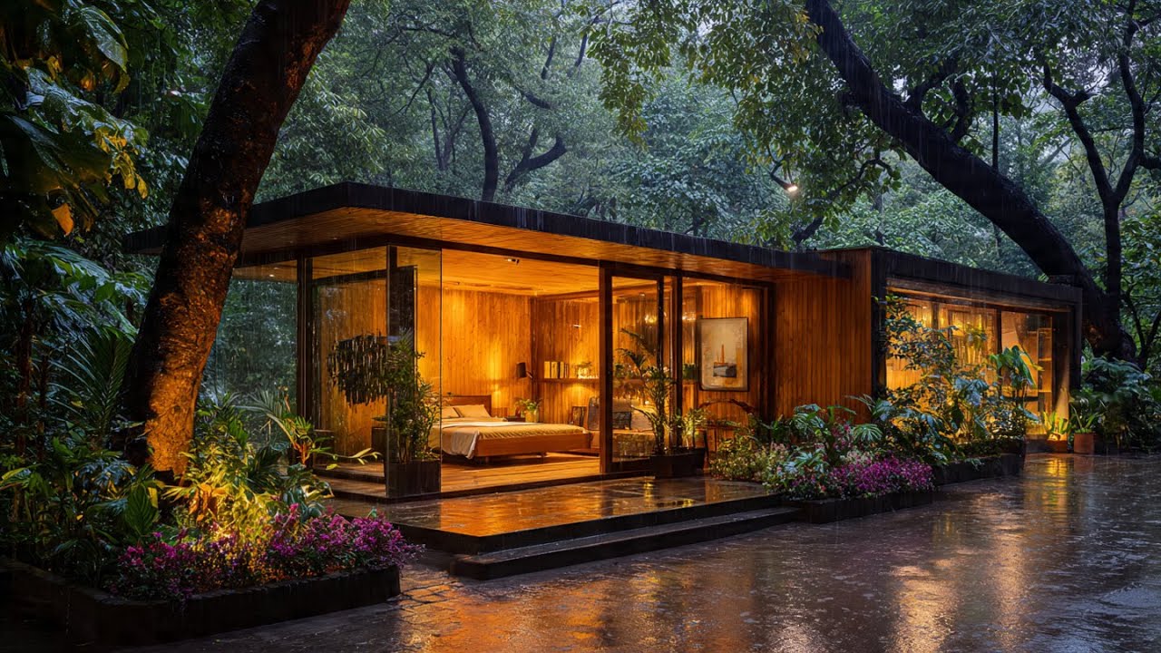 Sleep Instantly with No Sudden Noise Steady Rain - YouTube