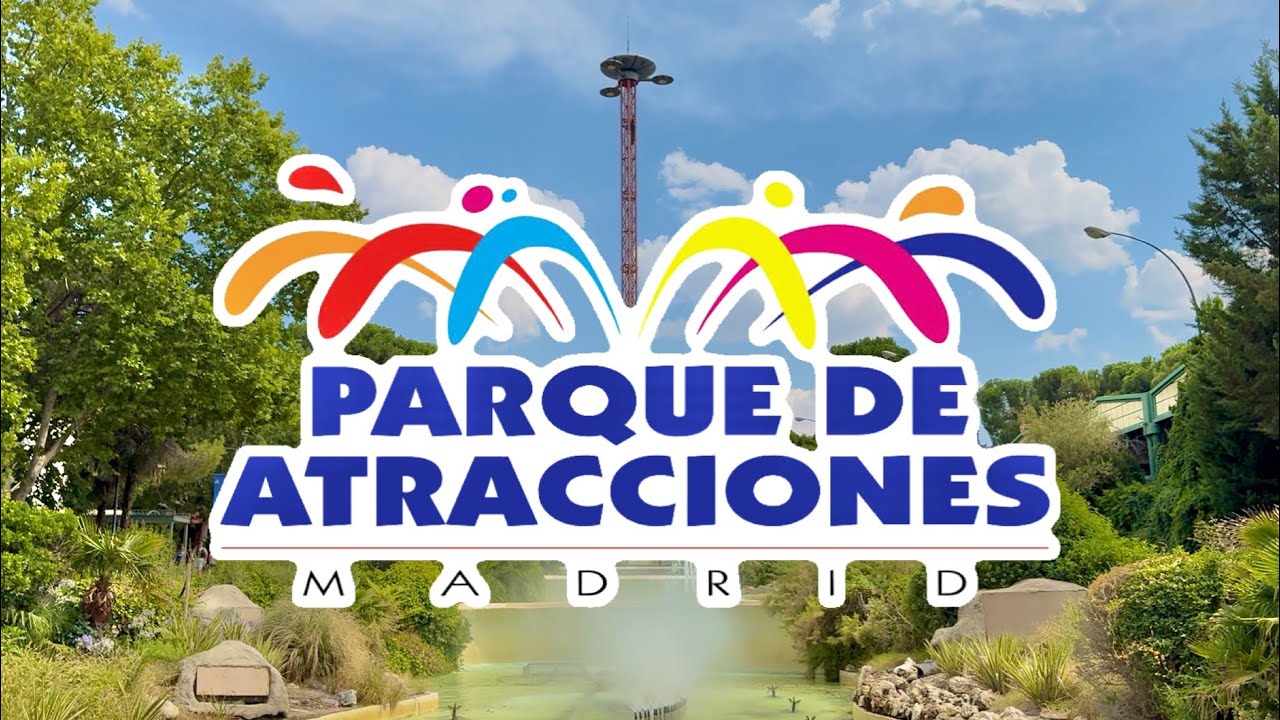 [4K] PARQUE DE ATRACCIONES DE MADRID 2025 - YouTube