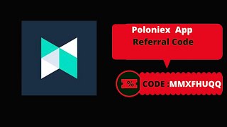 Poloniex Exchange Referral Code Is A8Deegyhget 20% Rebate On Trading Fees.