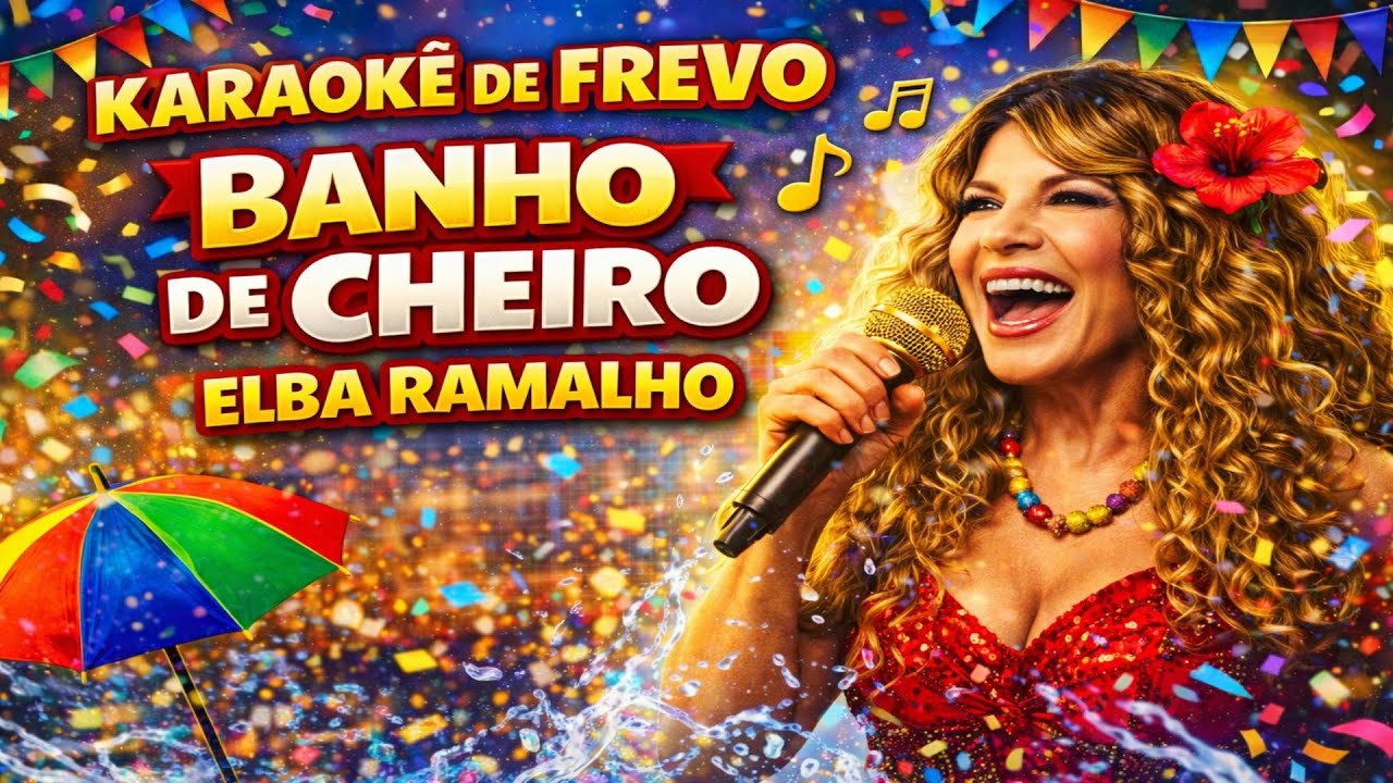 Banho de Cheiro – Karaoke de Frevo | Elba Ramalho | Carnaval de Pernambuco