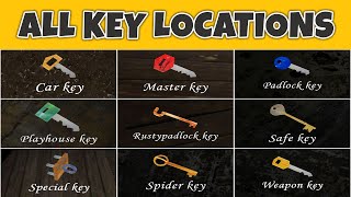How to Find All Key Locations and Uses in Granny | Part 7