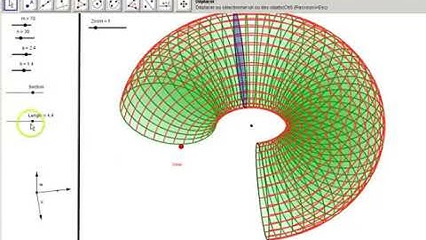 Torus with Section Geogebra3D