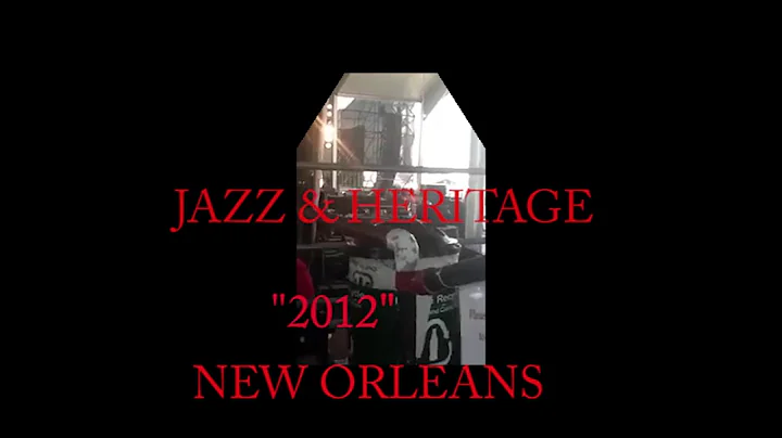 CEASAR MICHAEL ELLOIE 2012 "NEW ORLEANS JAZZ FEST"