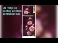 LG Refrigerator No Cooling Problem | Gas Leakage From Condenser | Step-by-Step Repair Guide