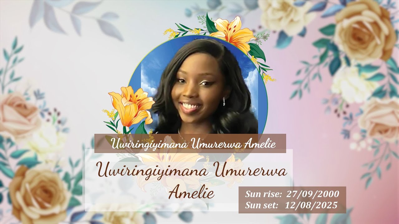 Umuhango wo kwibuka Uwiringiyimana Umurerwa Amelie