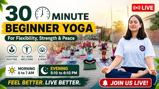 30 min. Complete Yoga Practice for Beginners in Hindi शुरुआती लोगों के लिए पूर्ण योग अभ्यास