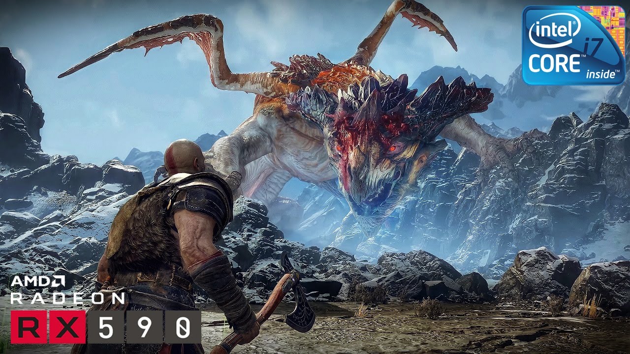 GOD OF WAR PC | HIGH - ULTRA + FSR TESTED | CORE I7 4790 + RX 590