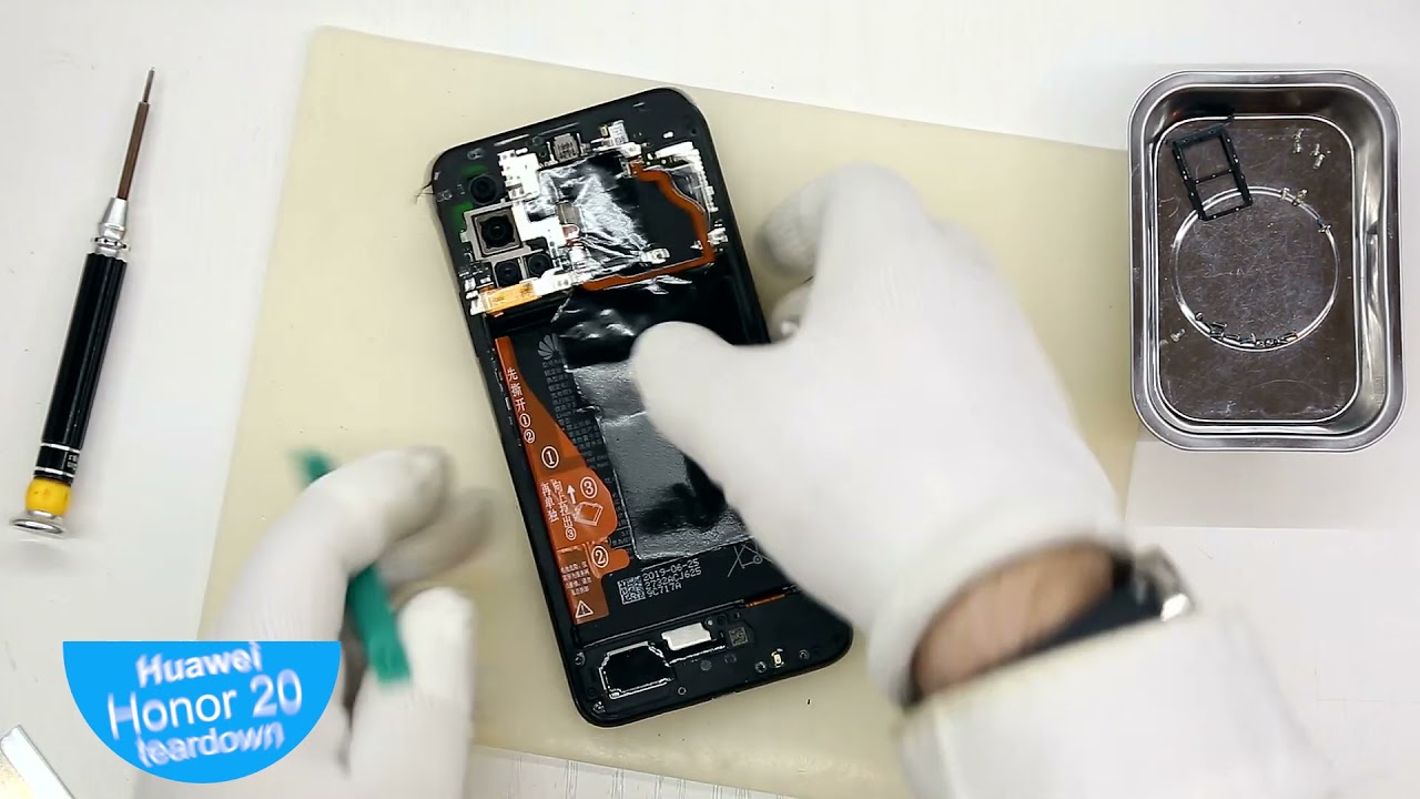 Sunsky 适用于华为honor Nova 5t 液晶触摸总成带框 颜色 宝石蓝