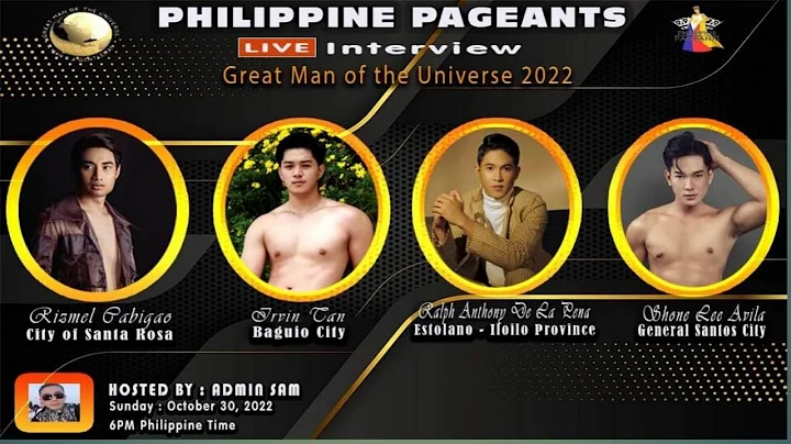 Great Man of the Universe 2022 Official Candidates...