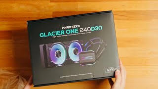 Phanteks Glacier One 240mm D30 - unboxing and installation