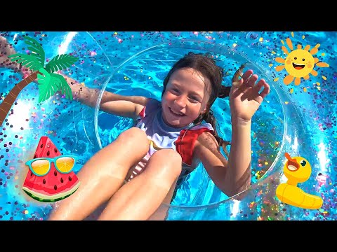 Nastya and summer safety rules for children
