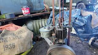 1912 Fuller and Johnson engine and water pump
