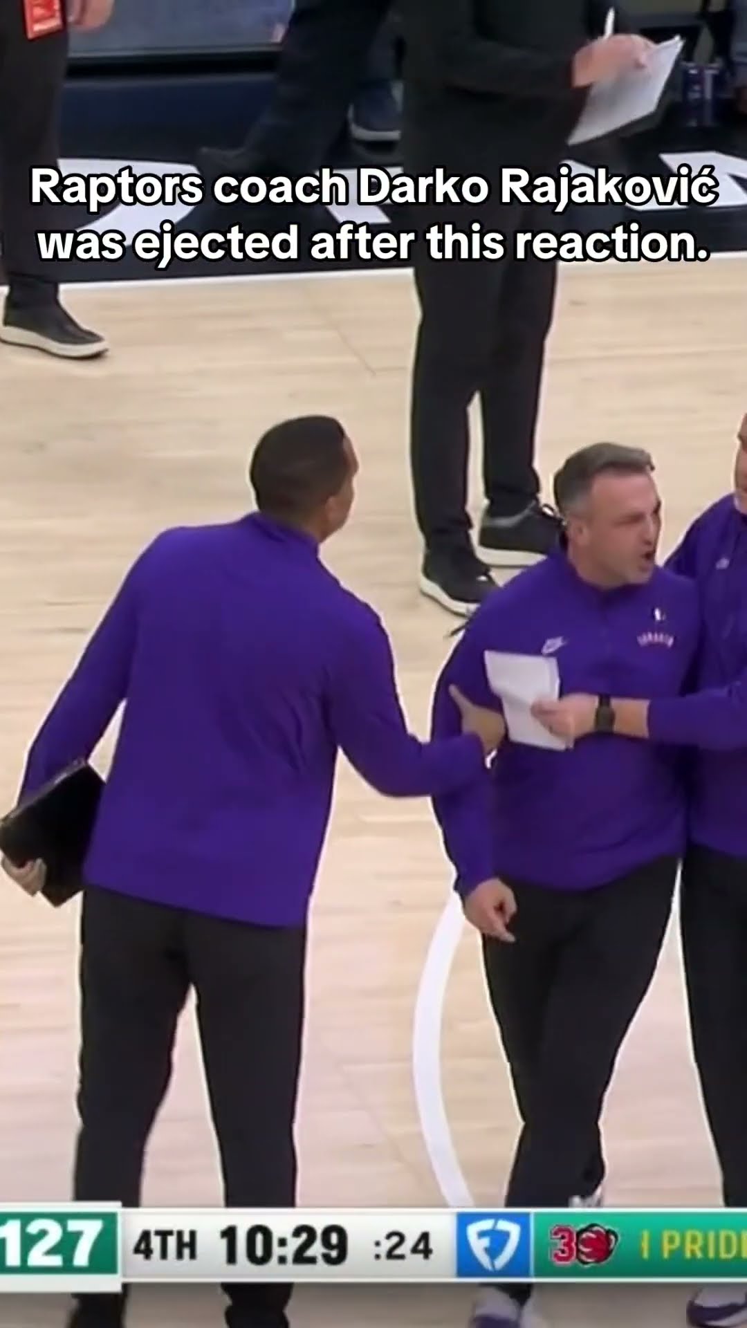 Darko Rajakovic was ejected for this