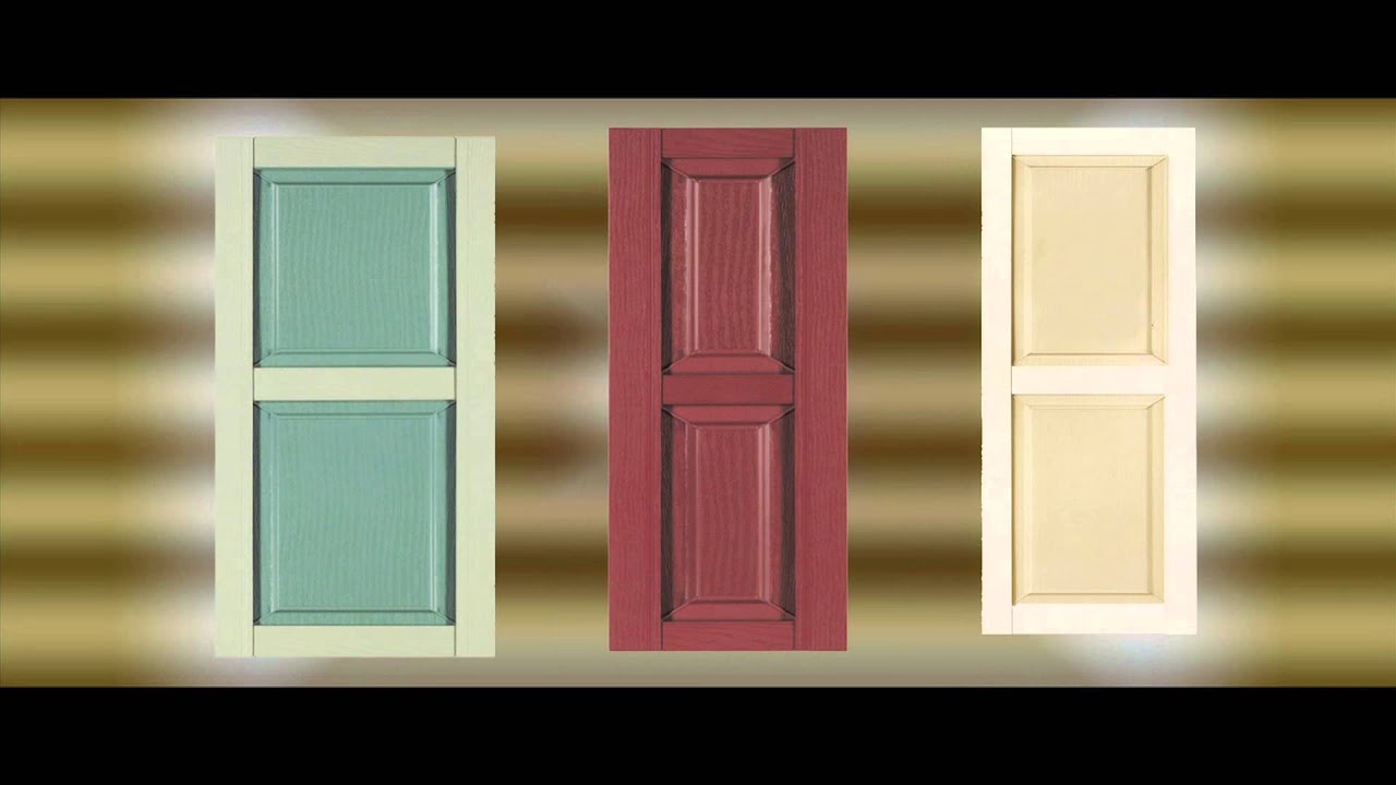 Raised Panel Shutter