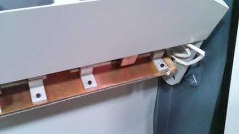 working video of postforming machine