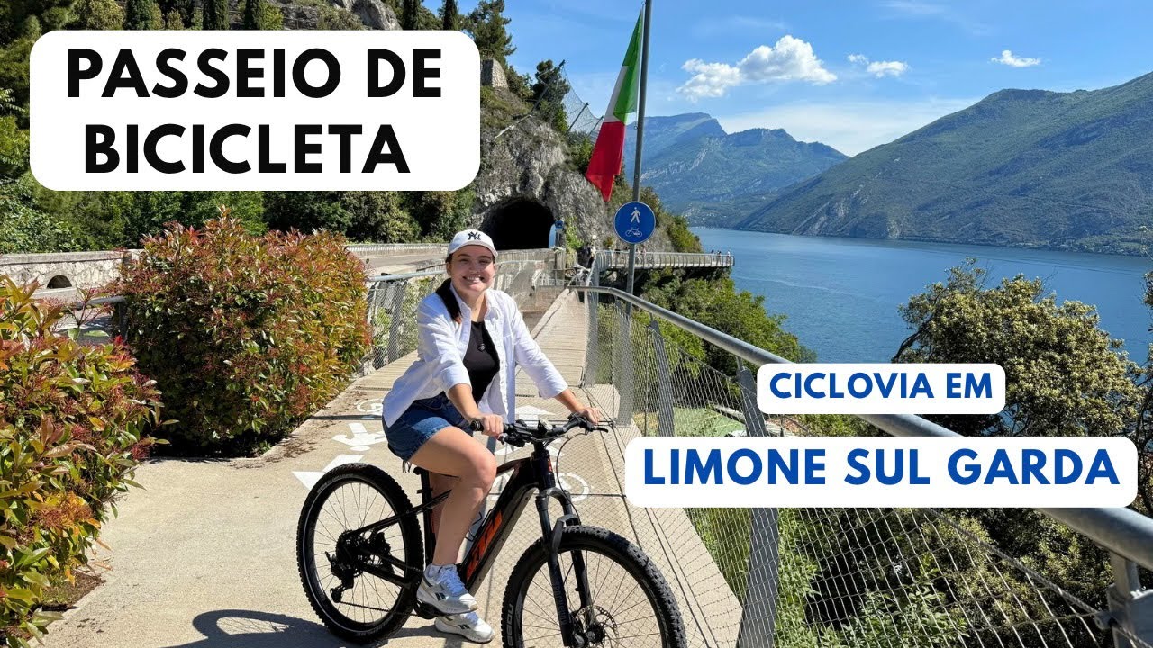 Passeio de bicicleta em Limone sul Garda: a combinação de paisagens deslumbrantes e história