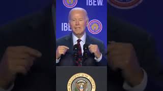 Joe Biden: &quot;Instead of importin foreign products, I&#39;m exporting ferferrhhhh products
