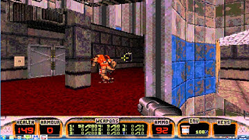 Duke Nukem 3D Walkthrough / Gameplay Part 1 Episode 1 Level 1 - PS1 ( psx )