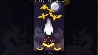 Halloween Ghost Live Wallpaper For Android screenshot 2