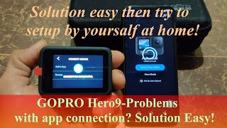 How to setting Gopro Hero 9 - Problem with app connection can't update firmware, Solution Easy!